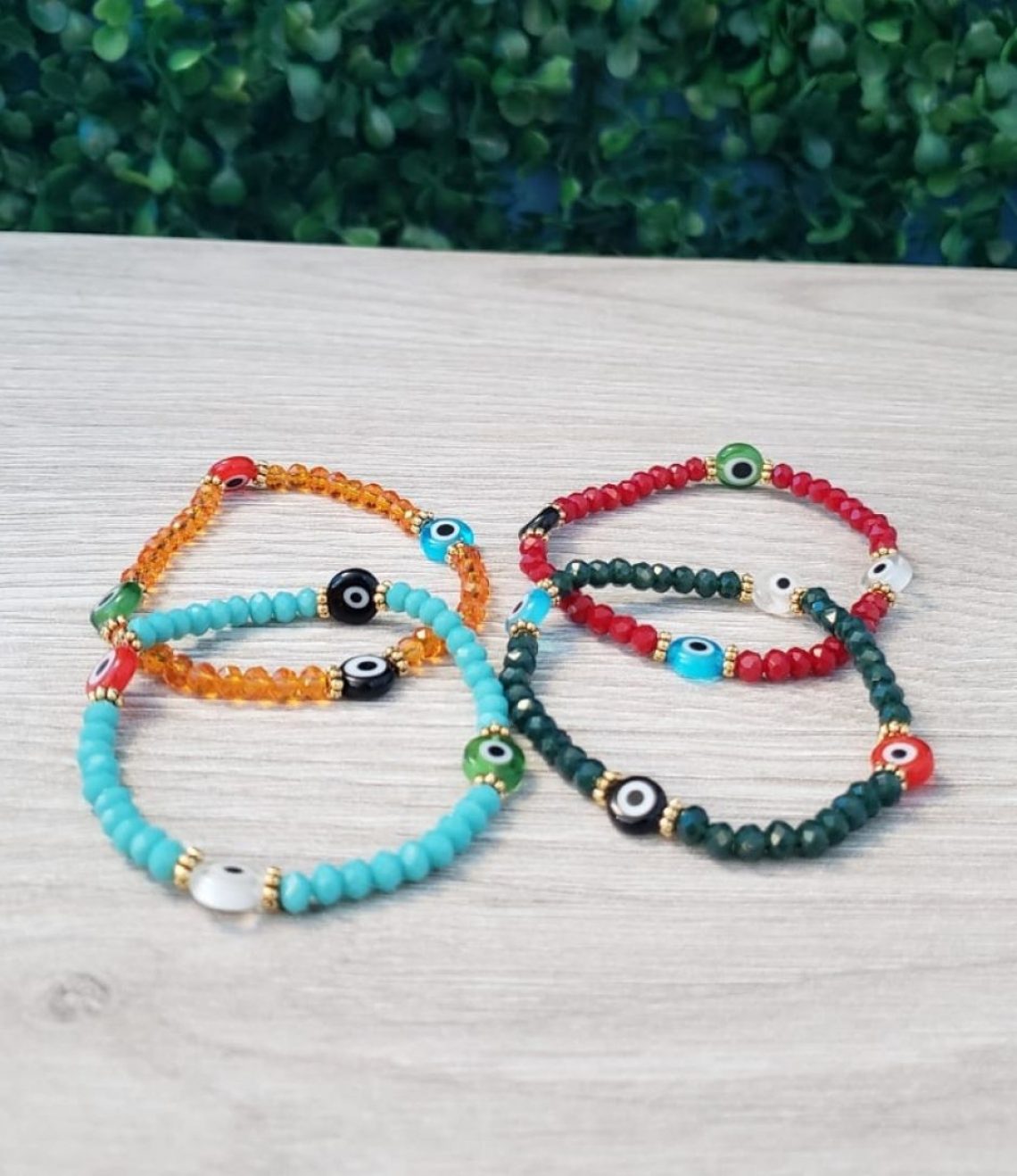 pulsera ojo colores